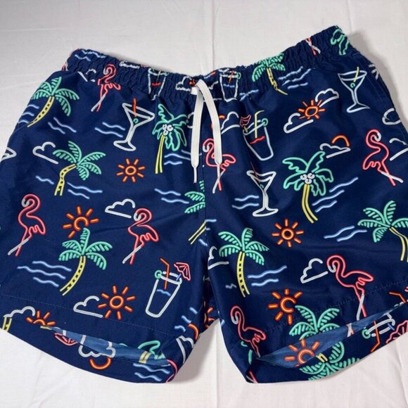 Chubbies Swim Trunks 5.5" Inseam XL The Neon Lights - Picture 5 of 11
